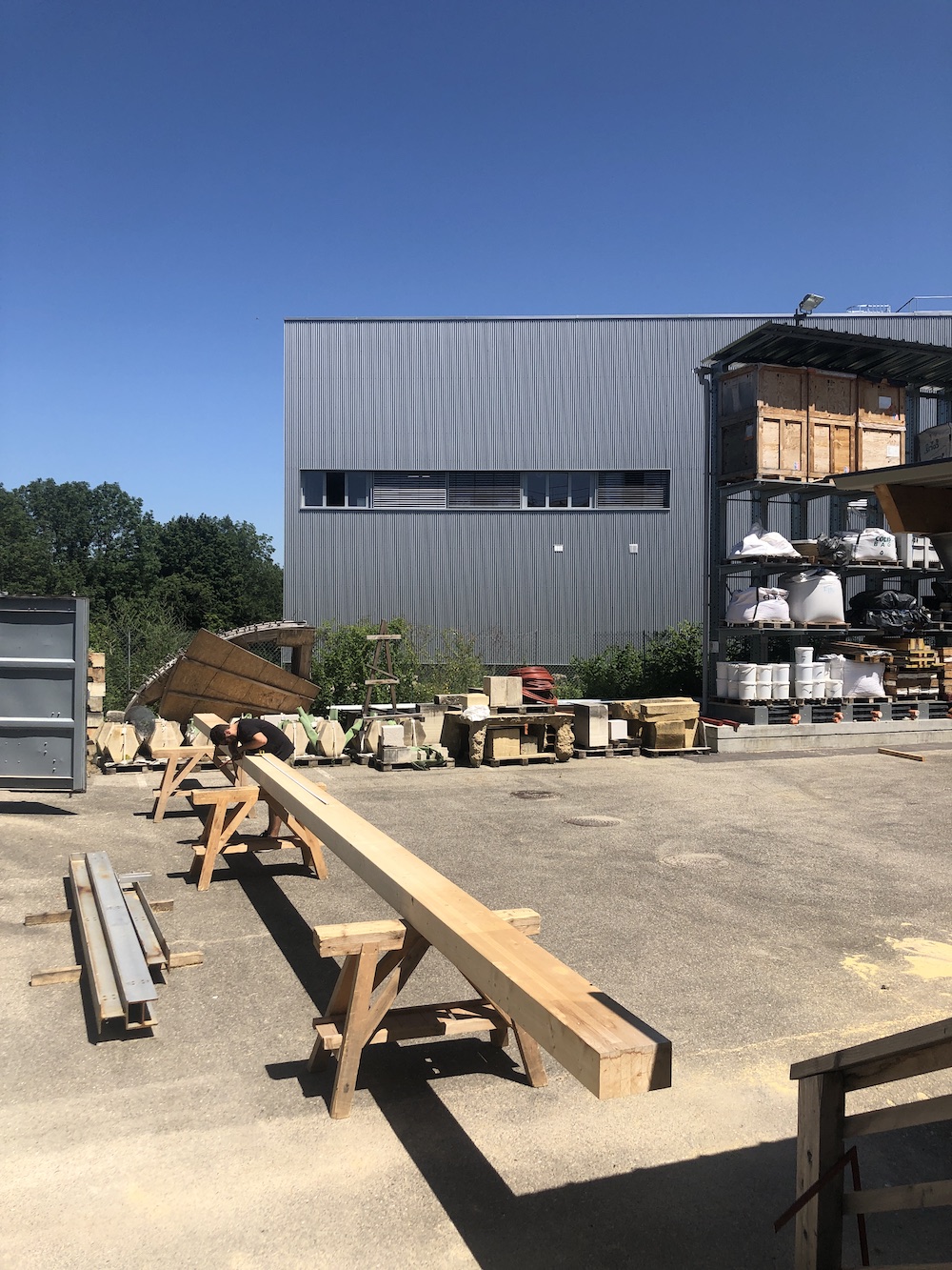 section de bois